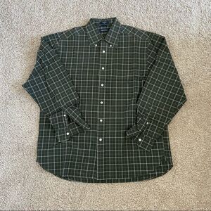 Nautica Striped Long Sleeve Button Up Top